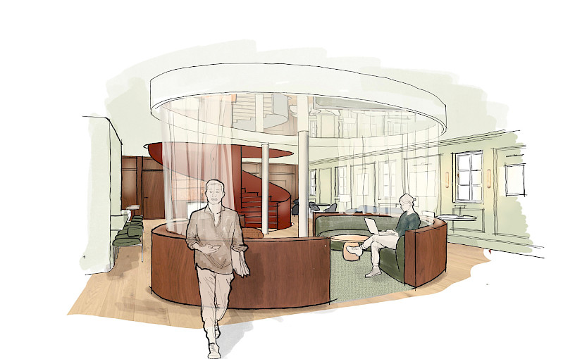 Umgestaltung eines historischen Gutshofs