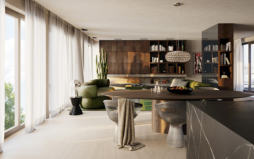 House-in-House, Rainberg